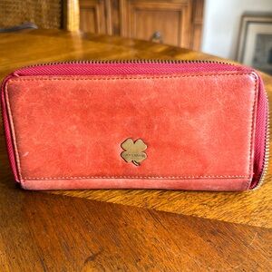 Y2K Lucky leather wallet